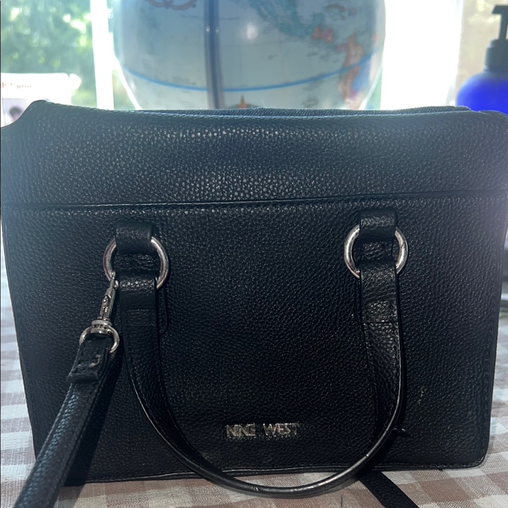 Nine West Black Crossbody Bag with Sleek Design